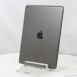 (中古)Apple iPad 第7世代 128GB スペースグレイ MW772J/A Wi-Fi(384-ud)