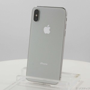 (中古)Apple iPhoneXS 64GB シルバー MTAX2J/A SIMフリー(384-ud)