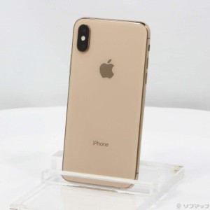 (中古)Apple iPhoneXS 256GB ゴールド MTE22J/A SIMフリー(252-ud)