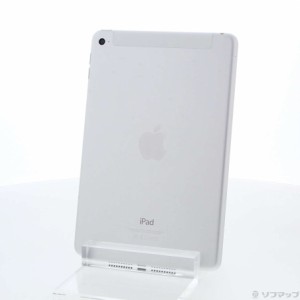 (中古)Apple iPad mini 4 16GB シルバー MK702J/A docomoロック解除SIMフリー(348-ud)