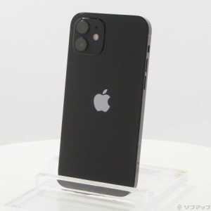 (中古)iPhone12 64GB ブラック MGHN3J/A SIMフリー(269-ud)