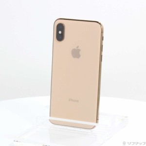 (中古)Apple iPhoneXS 512GB ゴールド NTE52J/A SIMフリー(276-ud)