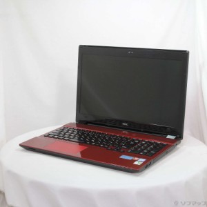 (中古)NEC 格安安心パソコン LaVie Note Standard NS350/FAR PC-NS350FAR クリスタルレッド (Windows 10)(276-ud)