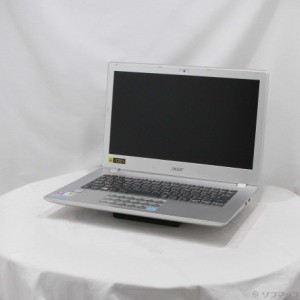 (中古)Acer 格安安心パソコン Aspire V13 V3-372-H58G シルバー (Windows 10)(258-ud)