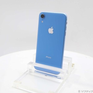 (中古)Apple iPhoneXR 128GB ブルー MT0U2J/A SIMフリー(295-ud)