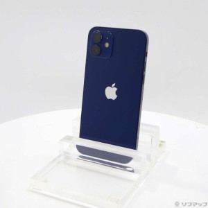 (中古)Apple iPhone12 64GB ブルー MGHR3J/A SIMフリー(371-ud)