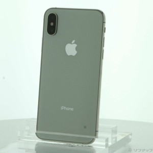 (中古)Apple iPhoneXS 256GB シルバー MTE12J/A SIMフリー(377-ud)