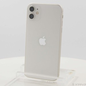 (中古)Apple iPhone11 64GB ホワイト MHDC3J/A SIMフリー(377-ud)