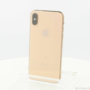 (中古)Apple iPhoneXS 64GB ゴールド NTAY2J/A SIMフリー(198-ud)