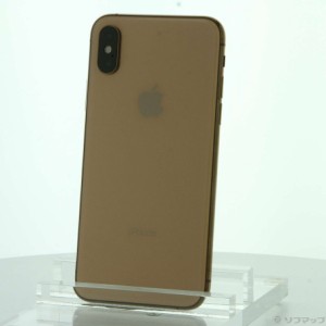 (中古)Apple iPhoneXS 64GB ゴールド MTAY2J/A SIMフリー(262-ud)