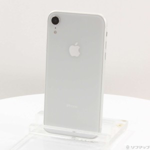 (中古)Apple iPhoneXR 128GB ホワイト MT0J2J/A SIMフリー(258-ud)