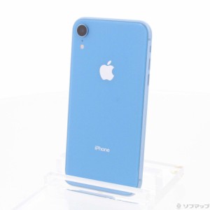 (中古)Apple iPhoneXR 64GB ブルー MT0E2J/A SIMフリー(258-ud)