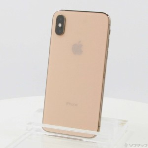 (中古)Apple iPhoneXS 64GB ゴールド MTAY2J/A SIMフリー(247-ud)