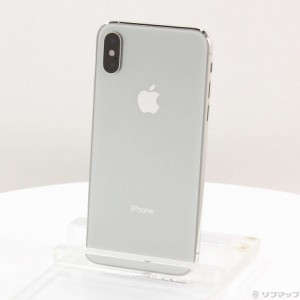 (中古)Apple iPhoneXS 64GB シルバー MTAX2J/A SIMフリー(262-ud)