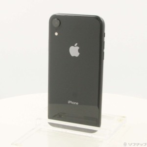 (中古)Apple iPhoneXR 128GB ブラック MT0G2J/A SIMフリー(269-ud)