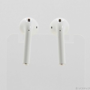 (中古)Apple AirPods 第2世代 with Wireless Charging Case MRXJ2J/A(348-ud)