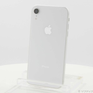 (中古)Apple iPhoneXR 64GB ホワイト MT032J/A SoftBank(258-ud)