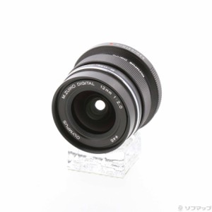 (中古)OLYMPUS M.ZUIKO DIGITAL ED 12mm F2.0 リミテッドブラックキット (レンズ)(262-ud)