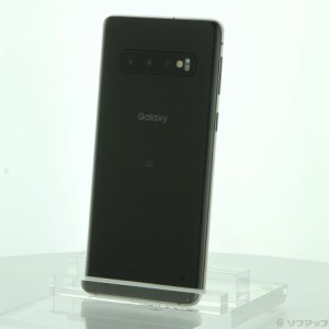 (中古)SAMSUNG GALAXY S10 128GB プリズムブラック SCV41 auロック解除SIMフリー(262-ud)