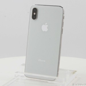 (中古)Apple iPhoneXS 256GB シルバー MTE12J/A SIMフリー(258-ud)