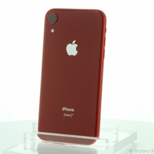 (中古)Apple iPhoneXR 64GB プロダクトレッド MT062J/A SIMフリー(344-ud)