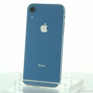 (中古)Apple iPhoneXR 64GB ブルー MT0E2J/A SIMフリー(371-ud)