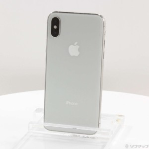 (中古)Apple iPhoneXS 64GB シルバー MTAX2J/A SIMフリー(349-ud)