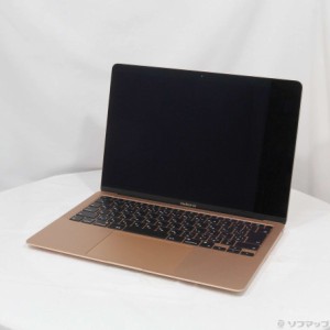 (中古)Apple MacBook Air 13.3-inch Late 2020 MGNE3J/A Apple M1 8コアCPU_8コアGPU 8GB SSD512GB ゴールド (12.6 Monterey)(252-ud)