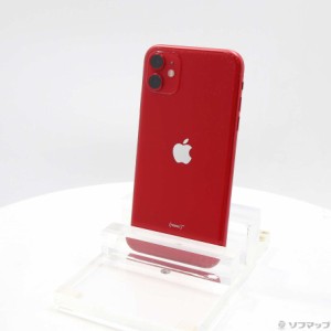(中古)Apple iPhone11 64GB プロダクトレッド MHDD3J/A SIMフリー(262-ud)