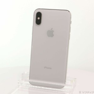 (中古)Apple iPhoneXS 64GB シルバー MTAX2J/A SIMフリー(371-ud)