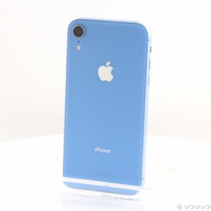 (中古)Apple iPhoneXR 64GB ブルー MT0E2J/A SIMフリー(262-ud)