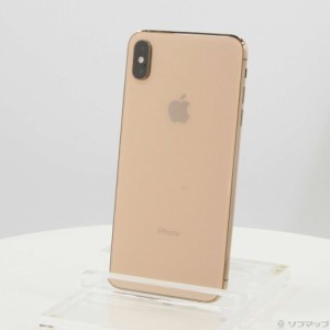 (中古)Apple iPhoneXS Max 64GB ゴールド MT6T2J/A SIMフリー(262-ud)