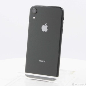 (中古)Apple iPhoneXR 128GB ブラック MT0G2J/A SIMフリー(348-ud)