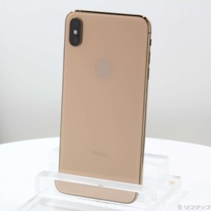 (中古)Apple iPhoneXS Max 64GB ゴールド MT6T2J/A SIMフリー(247-ud)