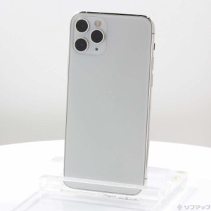 (中古)Apple iPhone11 Pro 64GB シルバー MWC32J/A SIMフリー(258-ud)