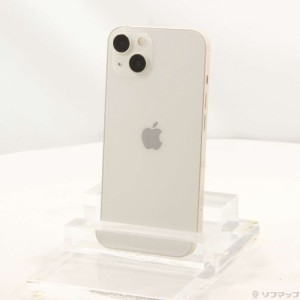 (中古)Apple iPhone13 256GB スターライト MLNJ3J/A SIMフリー(262-ud)