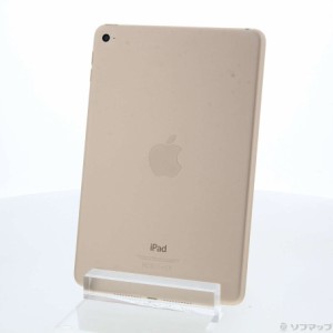 (中古)Apple iPad mini 4 16GB ゴールド MK6L2J/A Wi-Fi(198-ud)