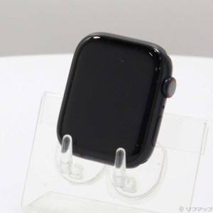 (中古)Apple (展示品) Apple Watch Series 8 GPS + Cellular 45mm ミッドナイトアルミニウムケース バンド無し(352-ud)