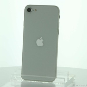 (中古)Apple iPhone SE 第2世代 128GB ホワイト MXD12J/A SIMフリー(198-ud)