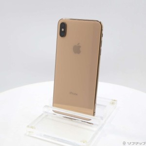 (中古)Apple iPhoneXS Max 512GB ゴールド NT702J/A SIMフリー(377-ud)