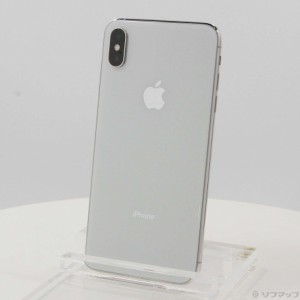 (中古)Apple iPhoneXS Max 64GB シルバー MT6R2J/A SIMフリー(262-ud)