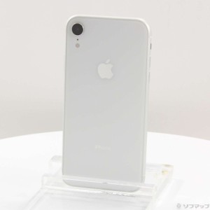 (中古)Apple iPhoneXR 128GB ホワイト MT0J2J/A SIMフリー(262-ud)