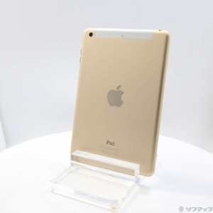 (中古)Apple iPad mini 3 16GB ゴールド MGYR2J/A docomo(295-ud)