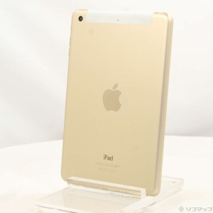 (中古)Apple iPad mini 3 16GB ゴールド MGYR2J/A docomo(295-ud)