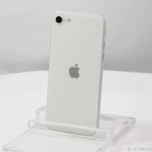 (中古)Apple iPhone SE 第2世代 256GB ホワイト NXVU2J/A SIMフリー(196-ud)