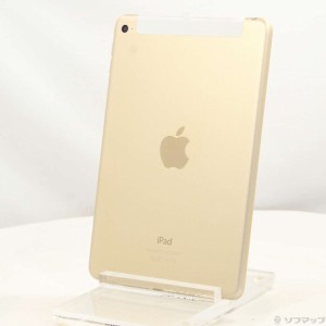 (中古)Apple iPad mini 4 128GB ゴールド MK782J/A SIMフリー(297-ud)