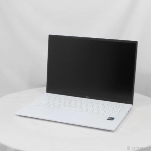 (中古)LG (展示品) LG gram 14 14ZB90R-MR54J1 スノーホワイト(344-ud)