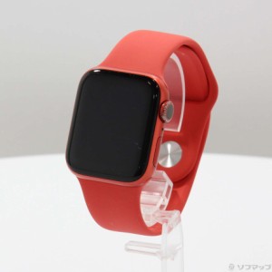 (中古)Apple Apple Watch Series 6 GPS 40mm (PRODUCT)REDアルミニウムケース (PRODUCT)REDスポーツバンド(368-ud)