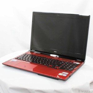 (中古)NEC 格安安心パソコン LaVie Note Standard PC-NS550CAR クリスタルレッド (Windows 10)(262-ud)