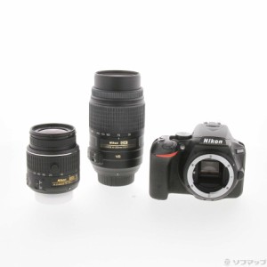 (中古)Nikon NIKON D5500 ダブルズームキット ブラック(251-ud)